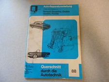 Werkstatthandbuch Reparaturanleitung Renault Dauphine Ondine Gordini Floride