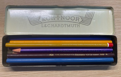 Vintage koh noor blechdose - koh-i-noor,