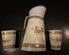 Krug mit 2 Bechern zur