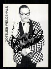 Gottlieb Wendehals Autogrammkarte Original Signiert # BC 228274