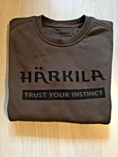 Härkila Trust your instinct Sweatshirt braun Größe L Jagd Wald Outdoor