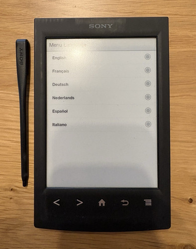 Sony reader prs - sony,