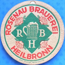 Alter Bierdeckel VK Rosenau