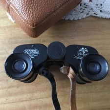 Antikes Fernglas Uhlenflucht Kiebitz 8 x 25 Robert Geller Giessen mit  Tasche F