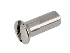 Speichennippel M4 vernickelt - für MZ ETZ, TS, ES, AWO, RT125, BK350, EMW R35