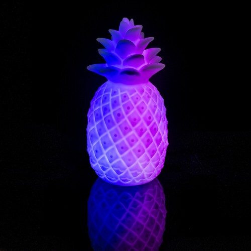 Leuchtende ananas - leuchtende,