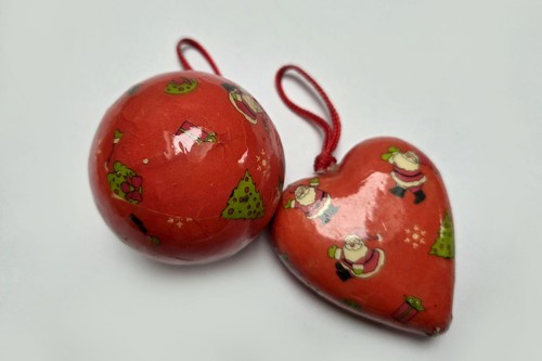 Weihnachtskugel herz - weihnachtskugel, u.herz
