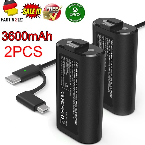 2pcs 3600mah wiederaufladbarer - 2pcs,