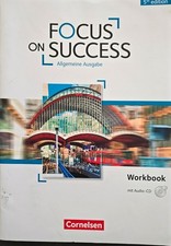 FOCUS ON SUCCESS - 5th edition - Workbook mit CD - Cornelsen Verlag