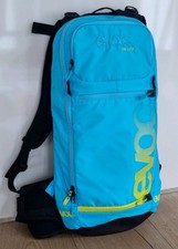 EVOC FR Lite 10L Rucksack M/L  Rückenprotektor Trinkrucksack neonblau MTB Bike