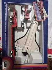 Siku Tieflader mit Spaceshuttle 1:55 In OVP Made In Germany Selten Rar Sammler