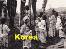 Korea Seoul 서울승별시 Country Scene Geist Anbetung Original Foto 1900er