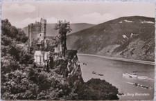 AK Burg Rheinstein gelaufen