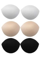 Bikini BH Einlagen Sexy Push up Kissen ca 11x8,5x2 cm Schwamm Badeanzug Klein