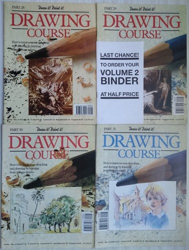 Drawing course magazines - drawing,