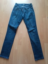 Damen Jeans LTB Molly Slim-fit Röhrenjeans dunkelblaue Waschung, Gr. 29 / 32