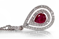 Kette Clip *Leicht* Rubin