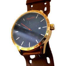 BYCHOO Herren Uhr Edelstahl