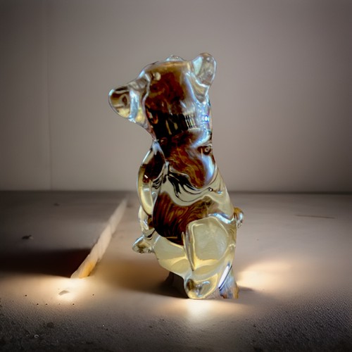 Bohemia kristall bärenfigur - kristall,
