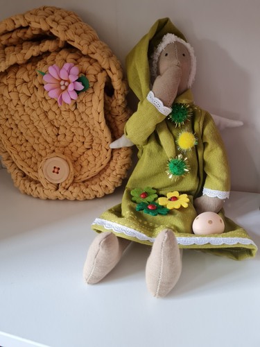 Puppe nach tilda art engel - puppe,