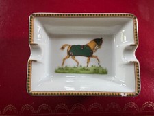HERMES  Aschenbecher aus dem 4teiligen Reiterset siehe Foto 6x8cm  