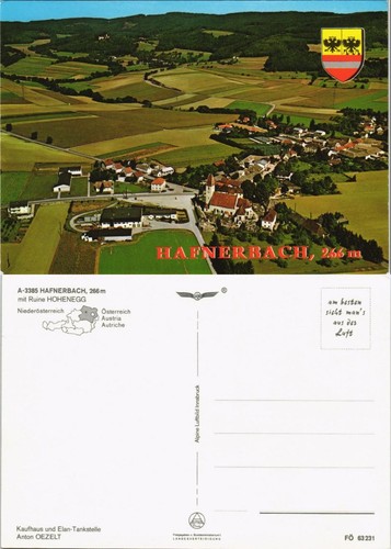 Ansichtskarte hafnerbach - ansichtskarte,