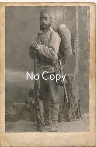 Foto soldat mit tornister - mit,
