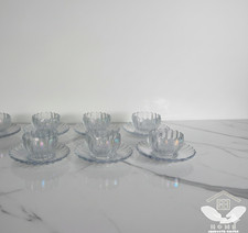 12-teiliges Klarglas