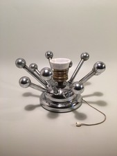Kleine Sputnik Wandlampe / Space Age Wandlampe / Bastler / unvollständig / 70er