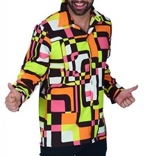 Kostüm Retro Hemd Herren 60er