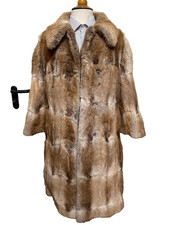 Vintage fuchs pelzmantel - vintage,