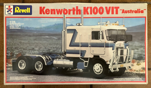 Revell kenworth k100 vit - revell,