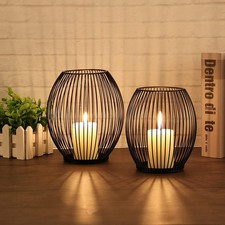 Schmiedeeisen Kerzenleuchter -