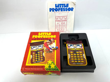 Texas Instruments The Little Professor Taschenrechner Vintage Box funktioniert