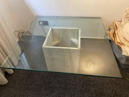 Quadraten couchtisch klarglas - quadraten,