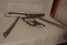 BMW 5er F10 F11 & LCI DEKORLEISTEN BLENDEN  PERLGLANZ CHROM HEXAGON ALU 8050176