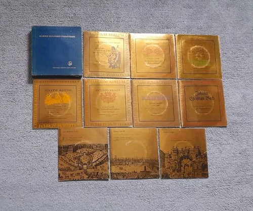 Kleine goldene discothek box - discothek,