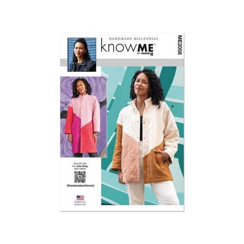 Knowme schnittmuster me2058 - schnittmuster,