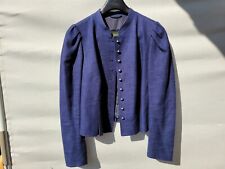 Trachten Jacke Damen Dunkelblau G 46 Salzburger Tracht wie Neu 1x getragen