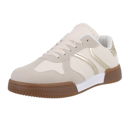 Damen low top sneaker mit - sneaker,