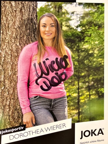 Autogramm dorothea wierer - dorothea,