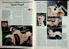 Oldtimer Praxis 10/1996 Moto Guzzi Galletto mit 7,5PS Restaurierung - ein intere