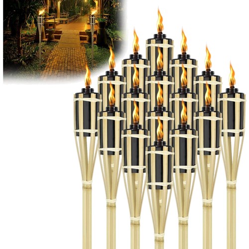 Gartenfackeln bambus - 24,