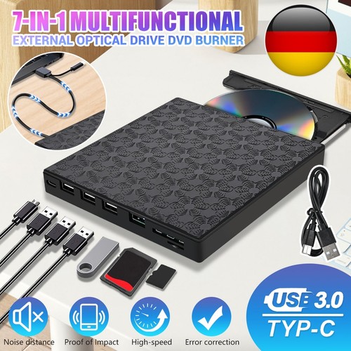 7in1 usb externes - usb, dvd