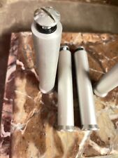 möbel füße Alu matt 4 Stück Sofa Kiste Couch Kommode Regal Glasplatte Container