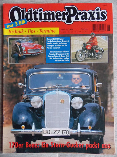 Oldtimer praxis juni 1996 - oldtimer,