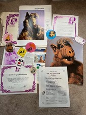 VINTAGE OFFICIAL ALF FAN CLUB