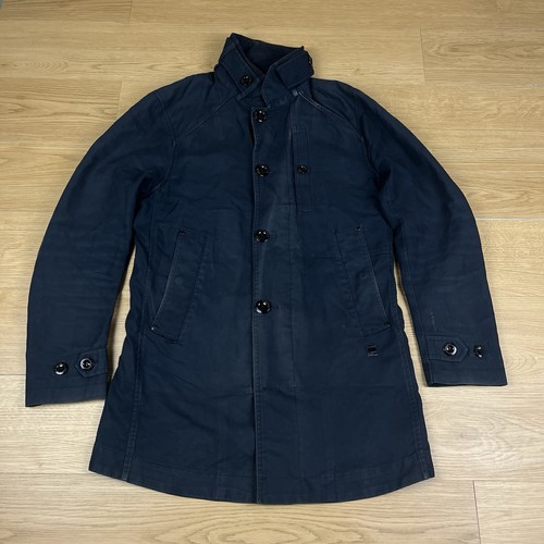 Star garber trenchcoat blau - g,