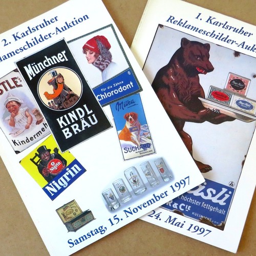 Karlsruher reklameschilder - karlsruher,