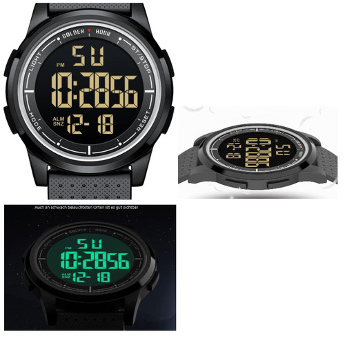 Ultradünne digitaluhr herren - digitaluhr,
